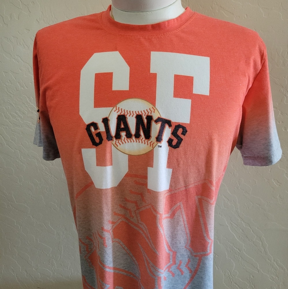 San Francisco Giants Klew Gradient Sublimated T-Shirt - Gray